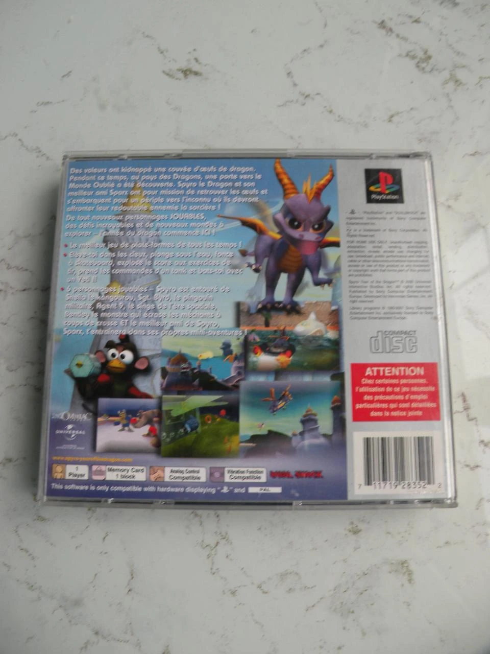 Jogo PS1 Spyro 3 Ano do Dragão – photo 4